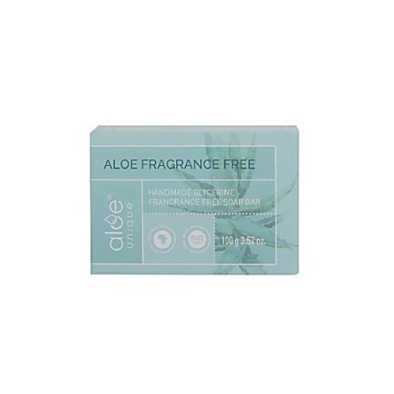 Aloe Unique Aloe Fragrance Free Soap 100g