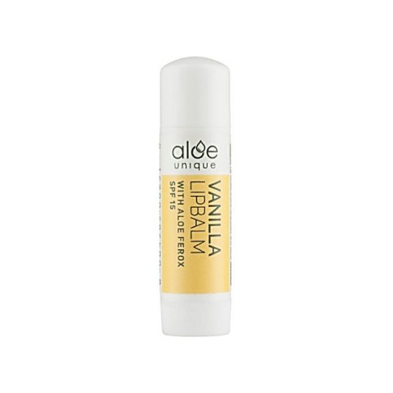 Aloe Unique Vanilla Lip Balm SPF 15