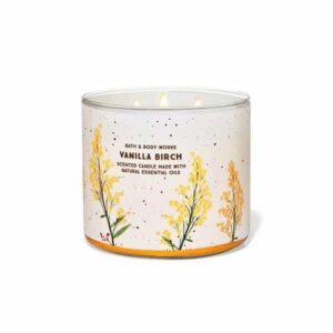 Bath & Body Works Vanilla Birch 3-Wick Scented Candle