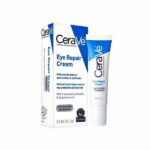 Cerave Eye Repair Cream helps to smooth and brighten the delicate skin around the eyes while reducing puffiness and dark circles and is suitable for all skin types.