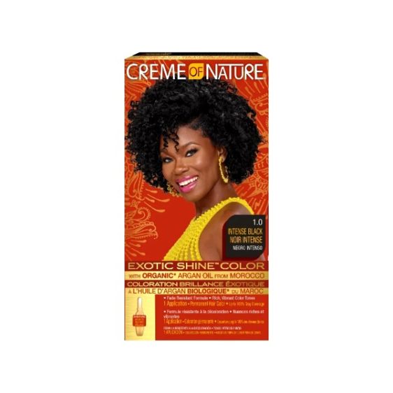 Creme of Nature Exotic Shine Color - 1.0 Intense Black