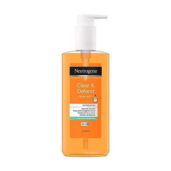 Neutrogena Clear & Defend Facial Wash 200ml