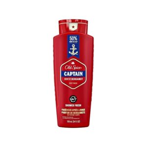 Old Spice Captain Scent of Bergamot Body Wash 709ml