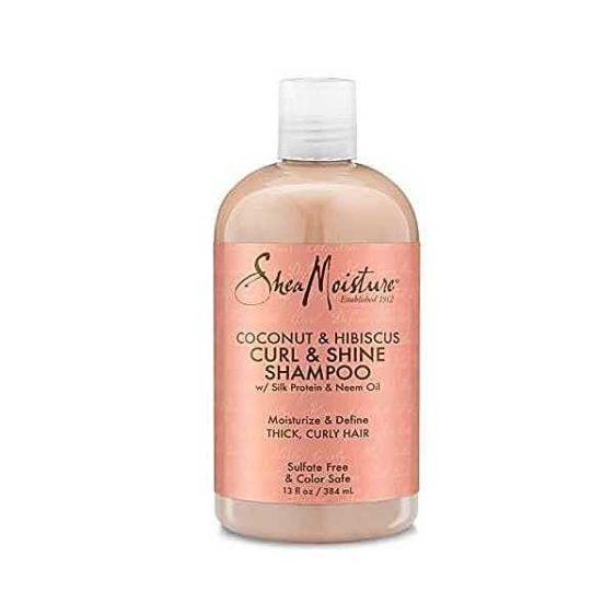 SheaMoisture Coconut & Hibiscus Curl & Shine Shampoo 384ml